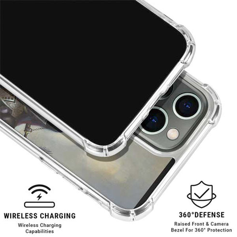 Death Dealer on Horseback by Frazetta iPhone 16 Pro Max Clear Case